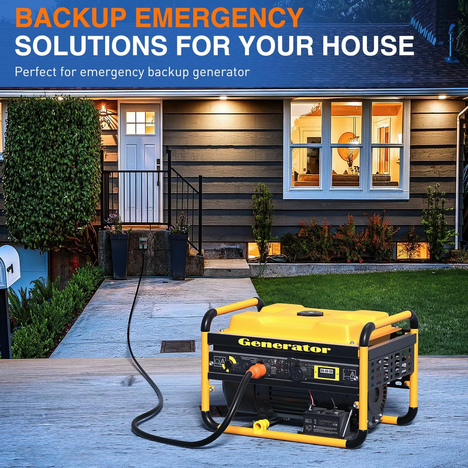 30Amp 25FT Generator Extension Cord