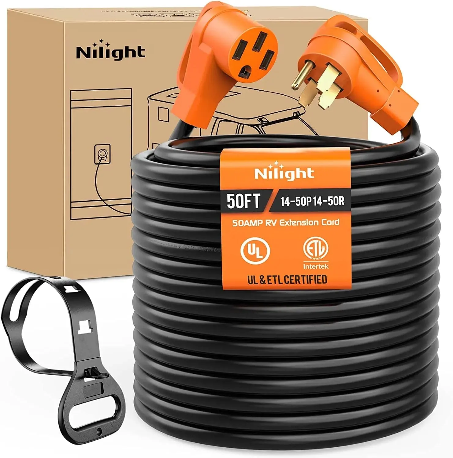 50Amp 50FT RV Extension Cord