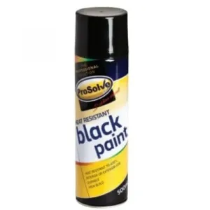 600 Degree Heat Resistant Black Spray x 500ml