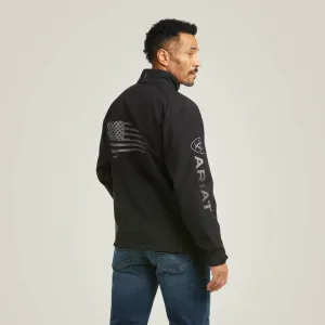 ARIAT MENS LOGO 2.0 PATRIOT SOFTSHELL JACKET