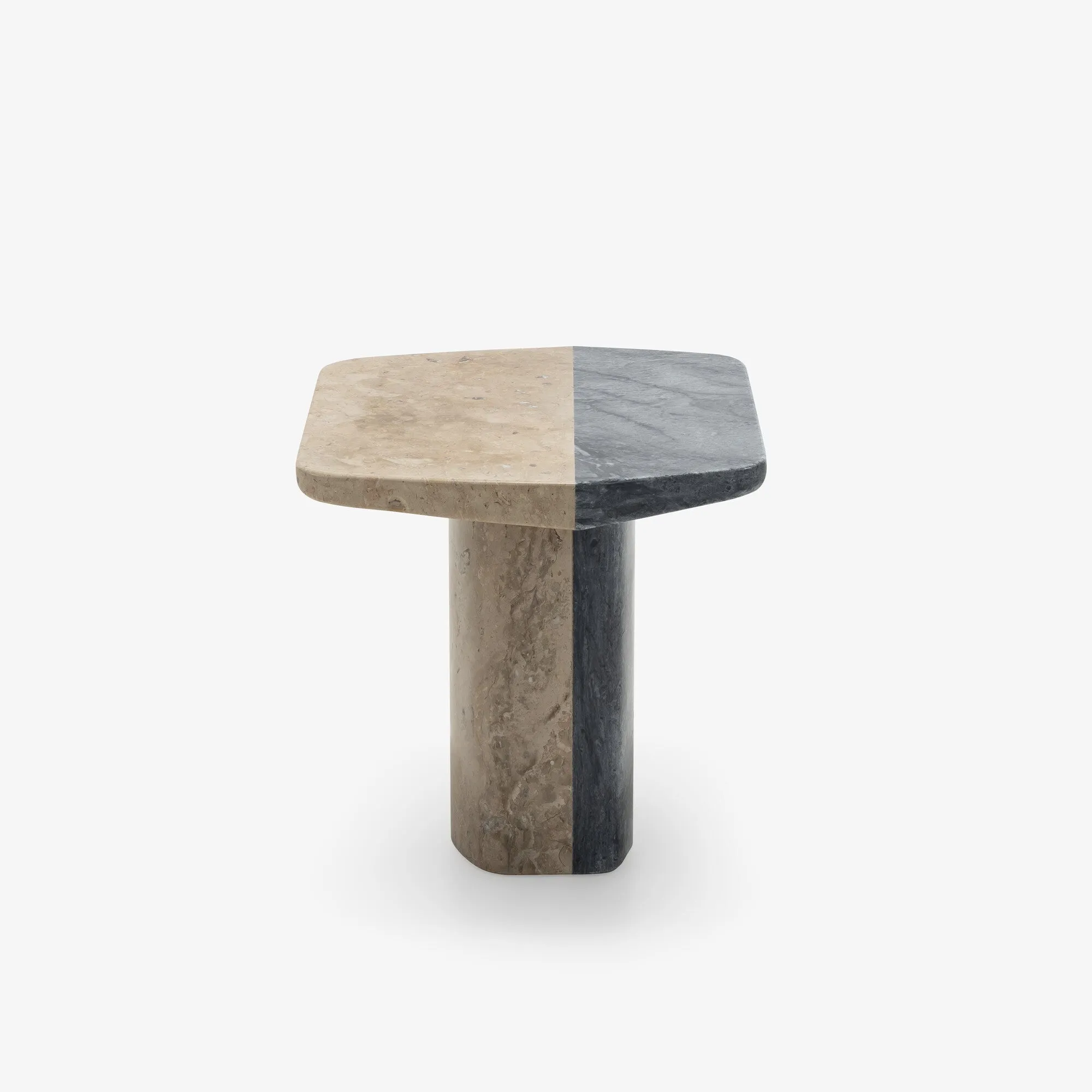 Biscotto Pedestal Table Low Version