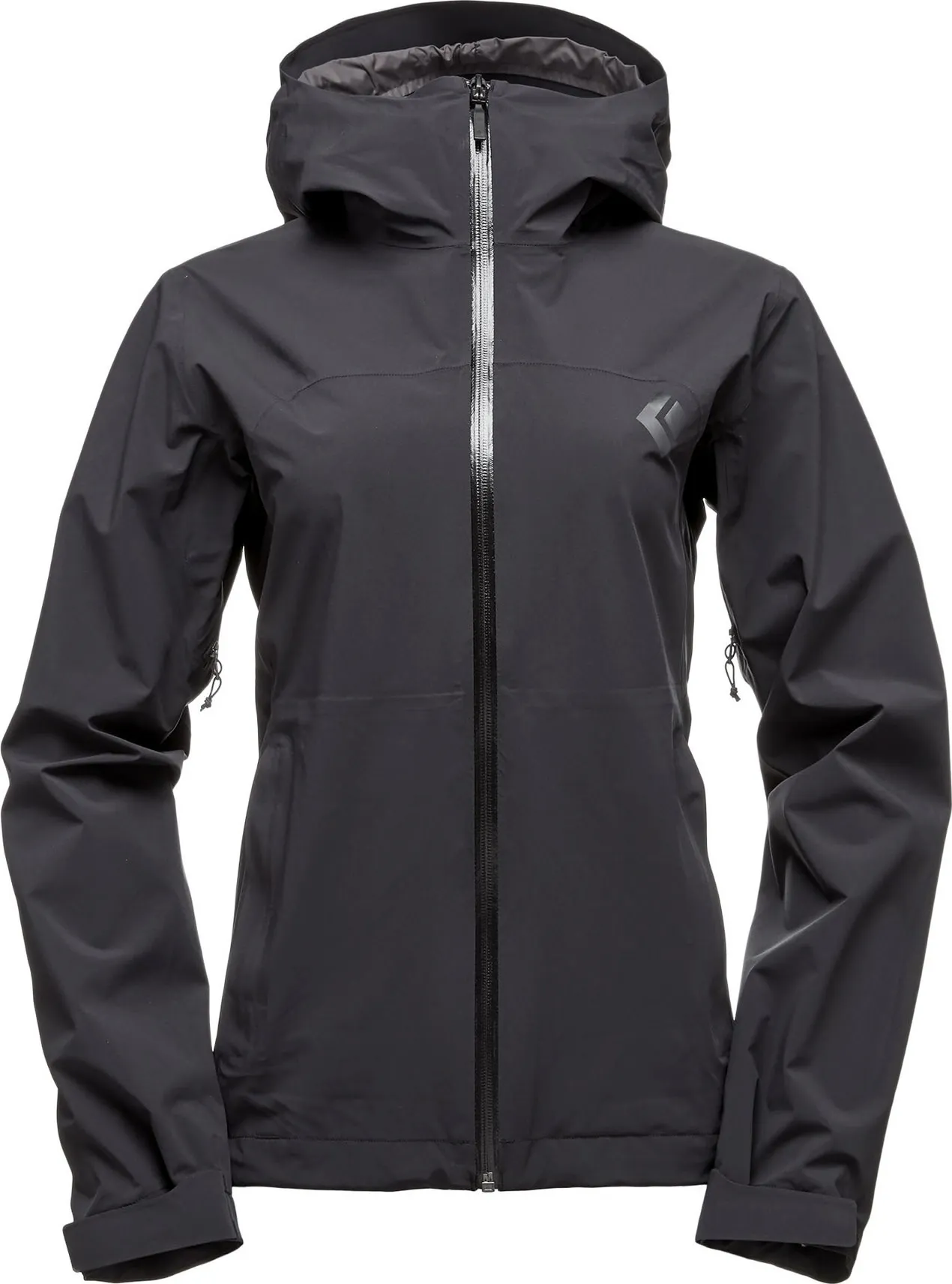 Black Diamond Women&#x27;s StormLine Stretch Rain Shell Jacket Black | Buy Black Diamond Women&#x27;s StormLine Stretch Rain Shell Jacket Black here | Outnorth
