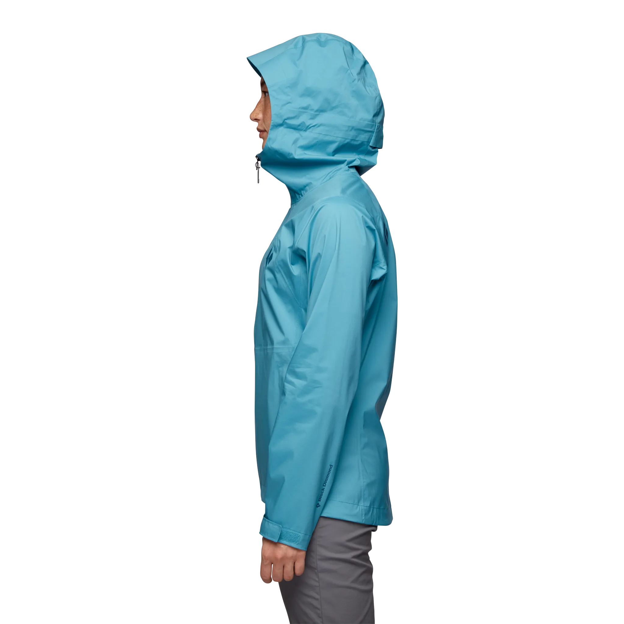 Black Diamond Women&#x27;s StormLine Stretch Rain Shell Jacket Cerulean Blue | Buy Black Diamond Women&#x27;s StormLine Stretch Rain Shell Jacket Cerulean Blue here | Outnorth