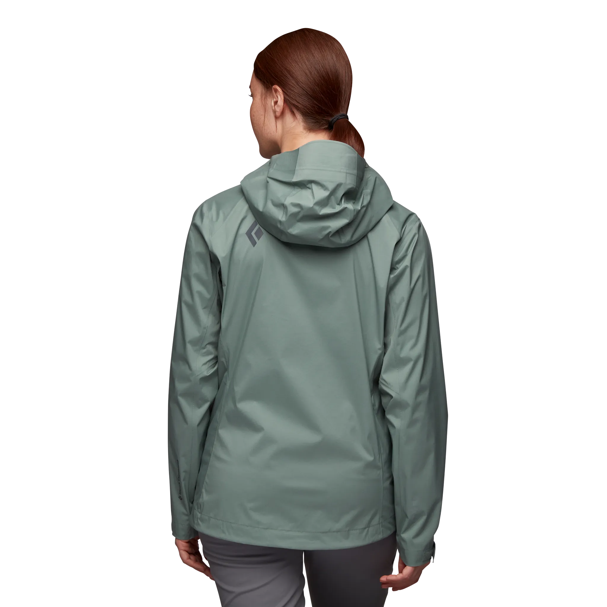 Black Diamond Women&#x27;s StormLine Stretch Rain Shell Jacket Laurel Green | Buy Black Diamond Women&#x27;s StormLine Stretch Rain Shell Jacket Laurel Green here | Outnorth