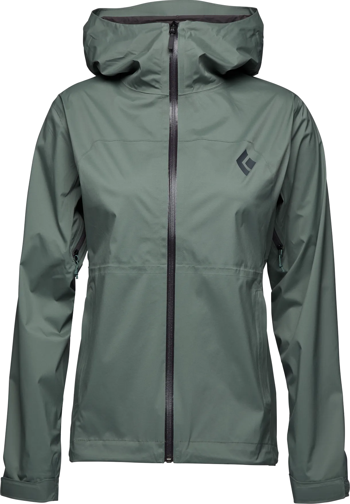 Black Diamond Women&#x27;s StormLine Stretch Rain Shell Jacket Laurel Green | Buy Black Diamond Women&#x27;s StormLine Stretch Rain Shell Jacket Laurel Green here | Outnorth