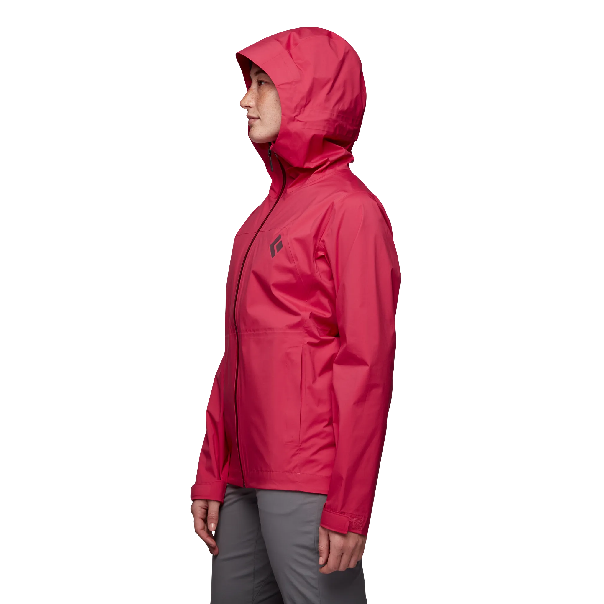 Black Diamond Women&#x27;s StormLine Stretch Rain Shell Jacket Pomegranate | Buy Black Diamond Women&#x27;s StormLine Stretch Rain Shell Jacket Pomegranate here | Outnorth