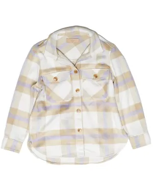 Blank Nyc Plaid Shirt Jacket