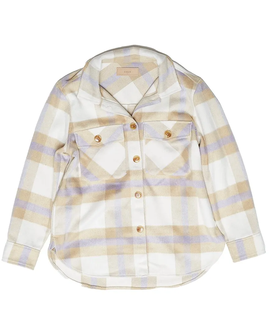 Blank Nyc Plaid Shirt Jacket