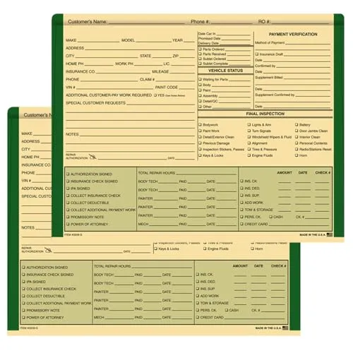 Color Edge Heavy Duty Jackets - 12" × 9-3/8" Size with 1/2" Extension - 100# Buff Stock (8 Pt.) - Spacious Document Organizers - Unwrapped (500/Pack)