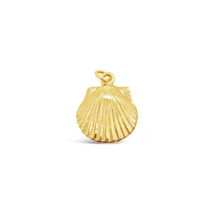 Double Scallop Shell Charm