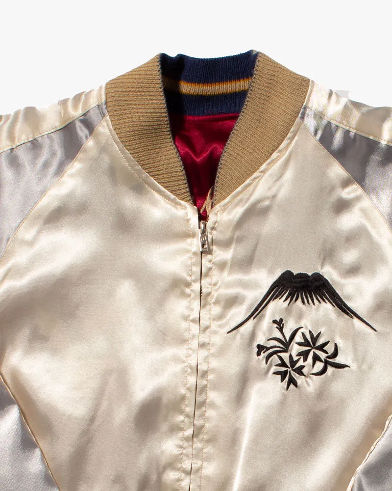 Japanese Repro Souvenir Jacket, Reversible, Toyo Enterprise, Red and Gold Eagle - M
