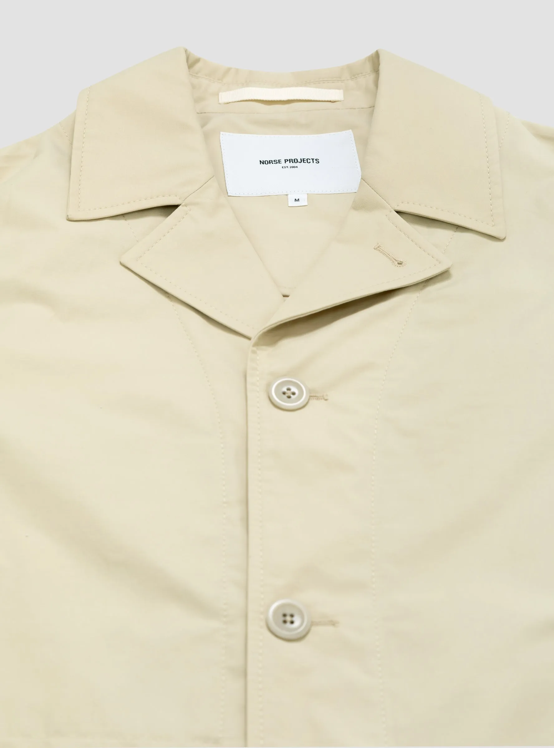 Made 60/40 Cotton Nylon Jacket Oatmeal