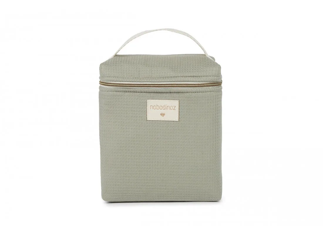 Nobodinoz Concerto Insulated Baby Bottle and Lunch Bag Laurel Green