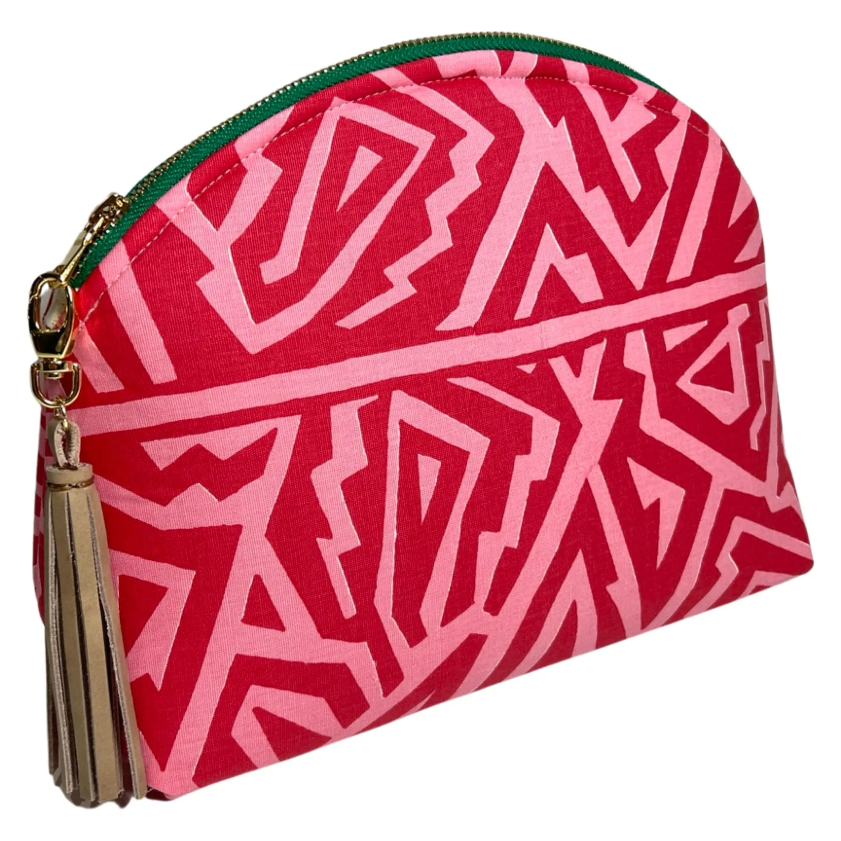 Pink Jagged Maze Performance Pouch