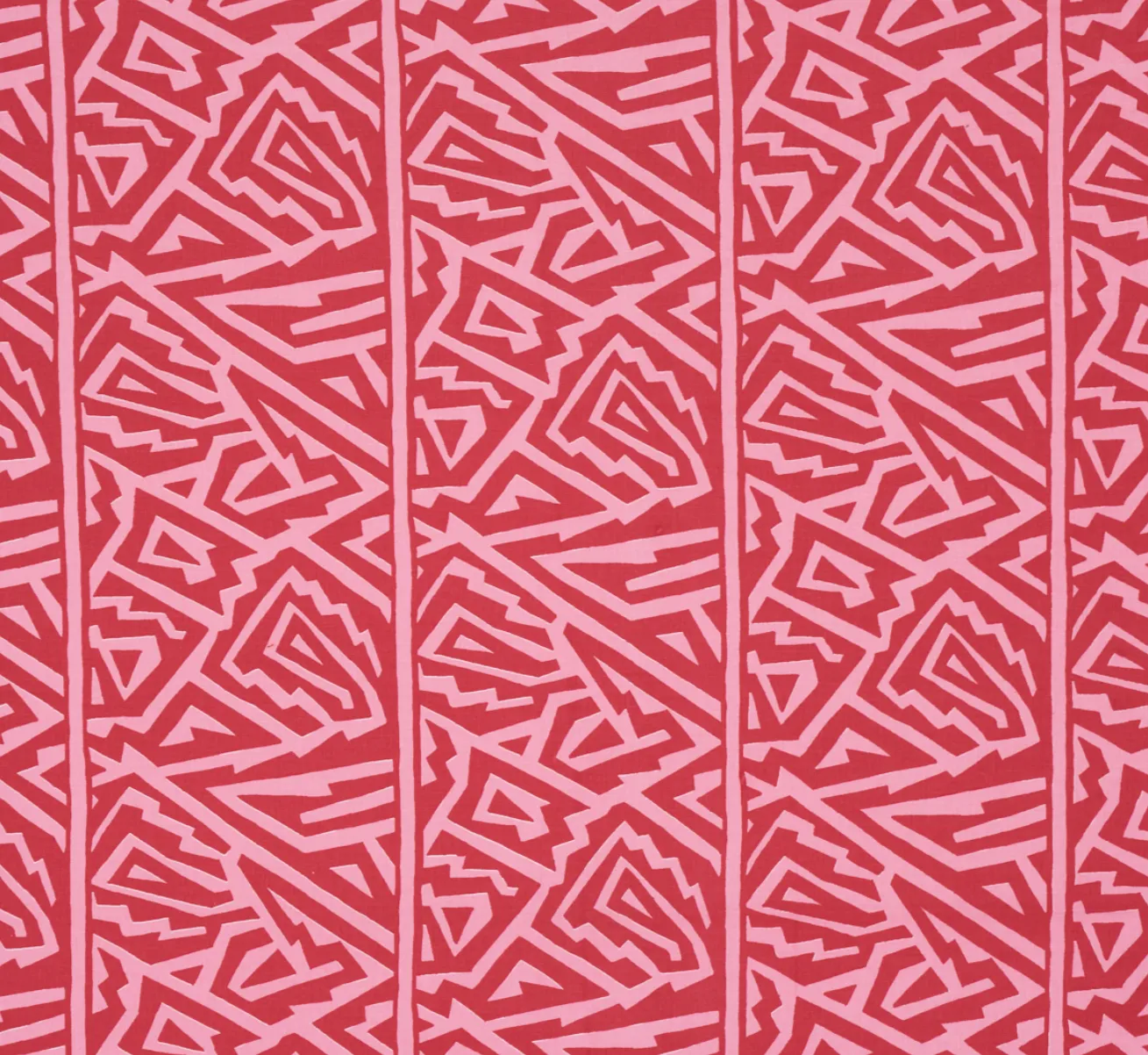 Pink Jagged Maze Performance Pouch