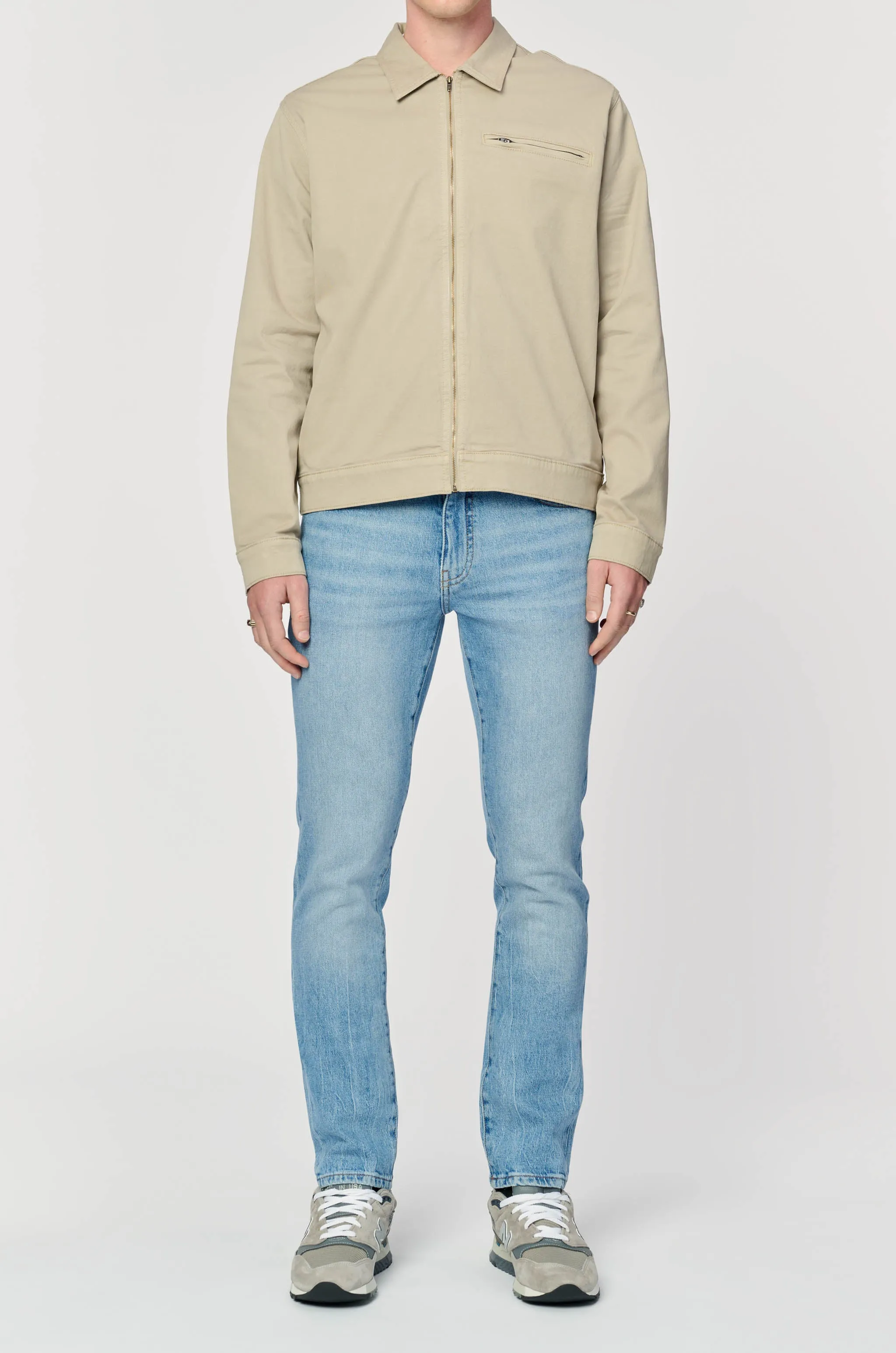 SEA - TWILL JACKET | LIMESTONE