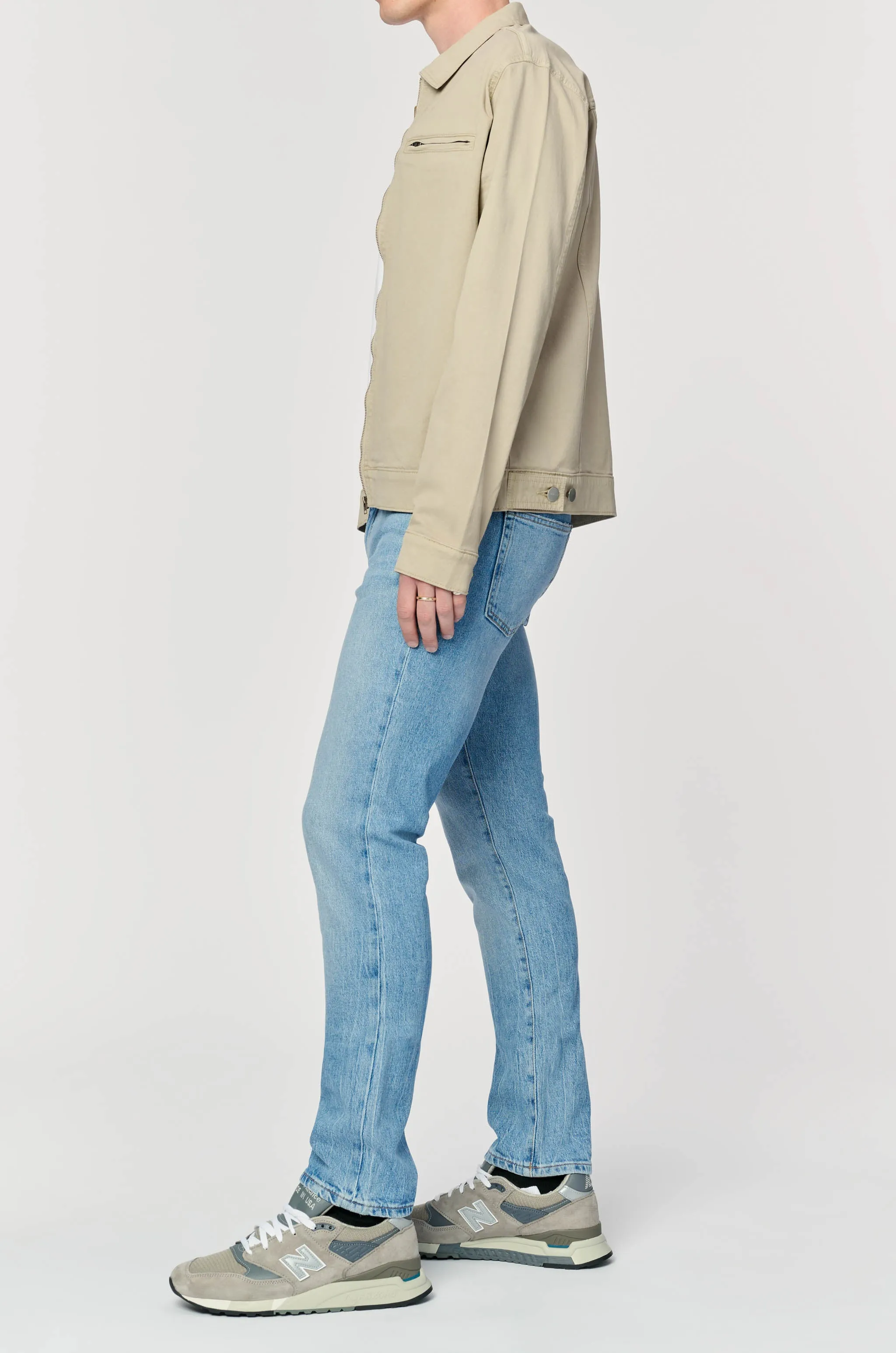 SEA - TWILL JACKET | LIMESTONE