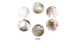 SP2042  15mm Shell Disc Charm/Pendant