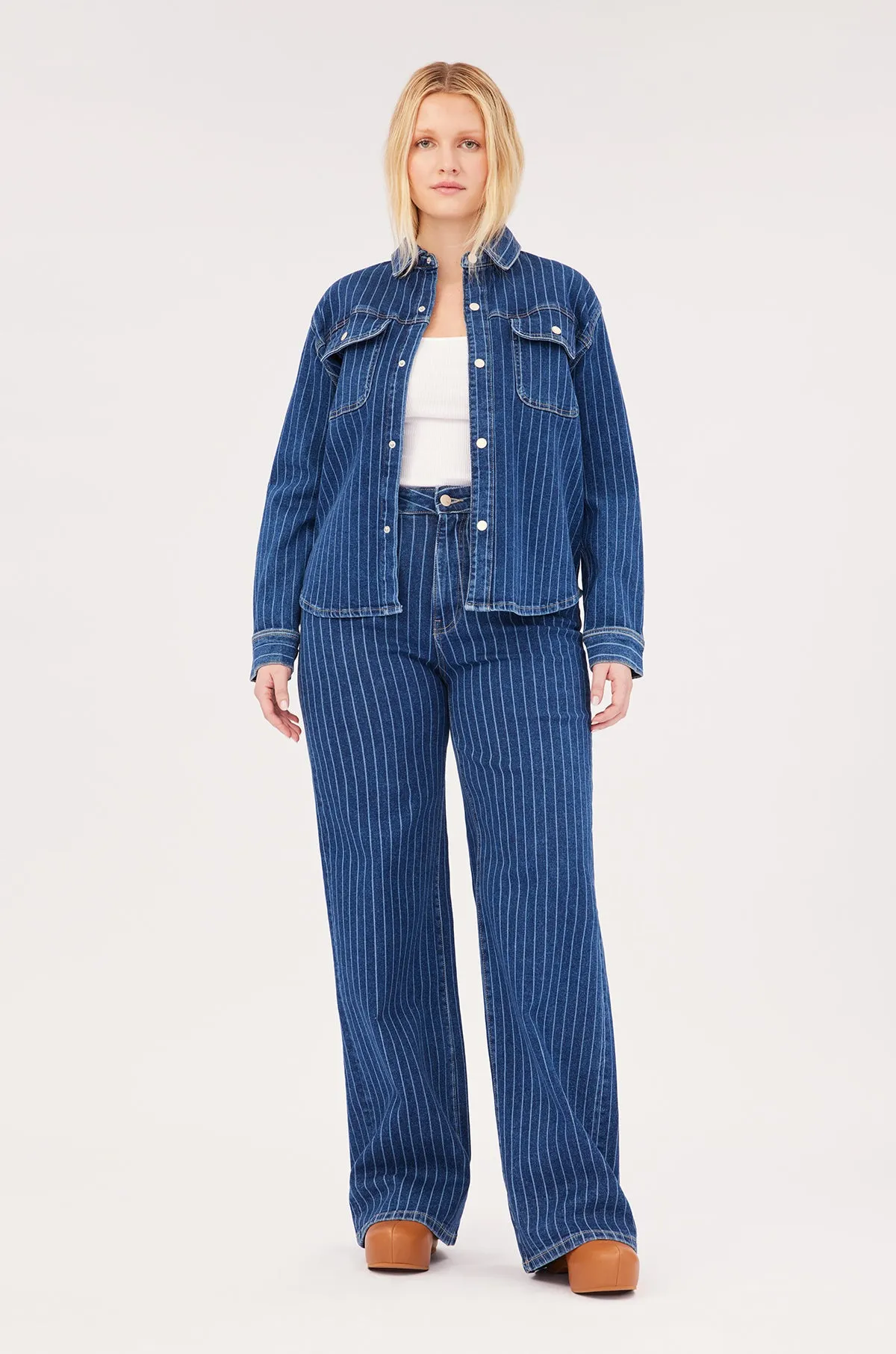 TFN - SHIRT JACKET | OUT OF THE BLUE