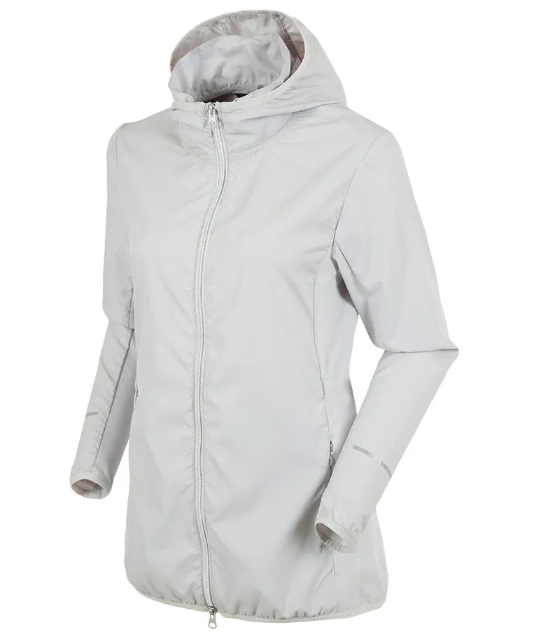 Women's Blair Packable Water-Repellent Wind Jacket with Hood