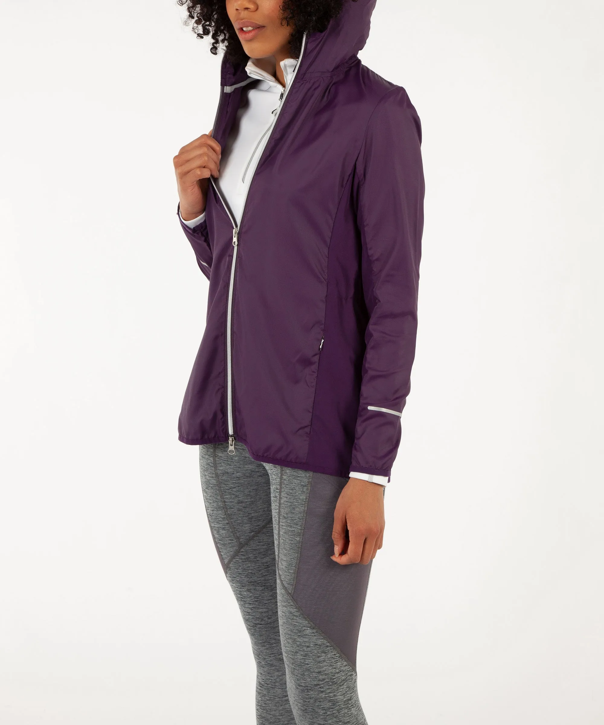 Women's Blair Packable Water-Repellent Wind Jacket with Hood