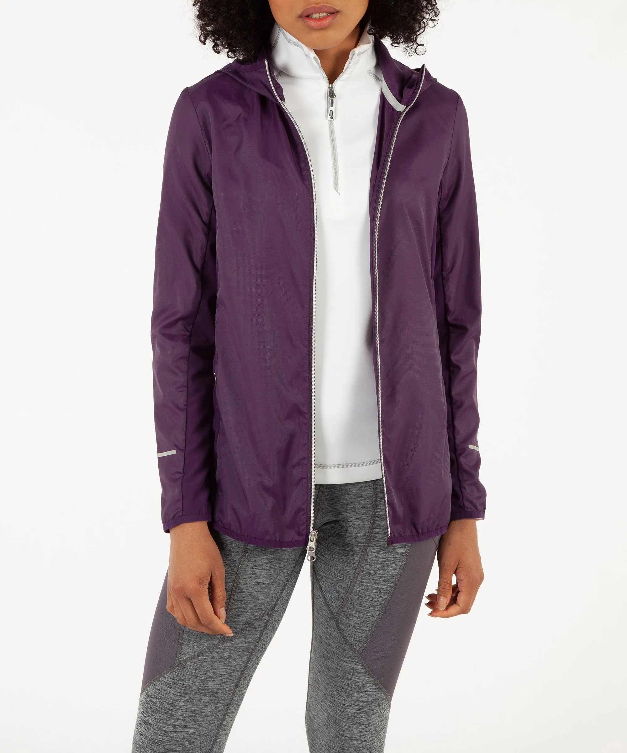 Women's Blair Packable Water-Repellent Wind Jacket with Hood